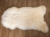 Natürliches, weißes Schaffell - 4XL - Gigant