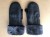 Damenhandschuhe aus Schaffell- schwarz